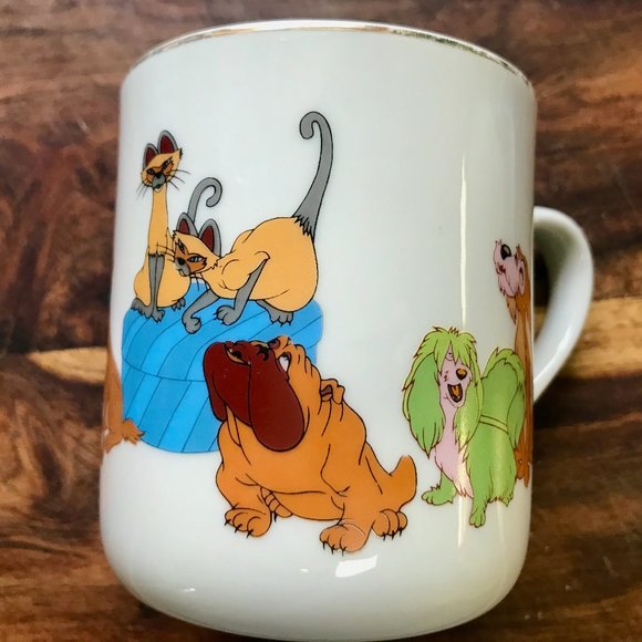 Pair of Walt Disney Productions porcelain mugs - Picture 3 of 6